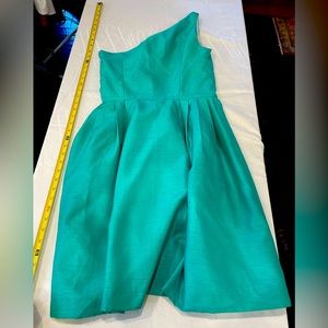 Lotus Grace teal formal/ party dress with full skirt. Size 6